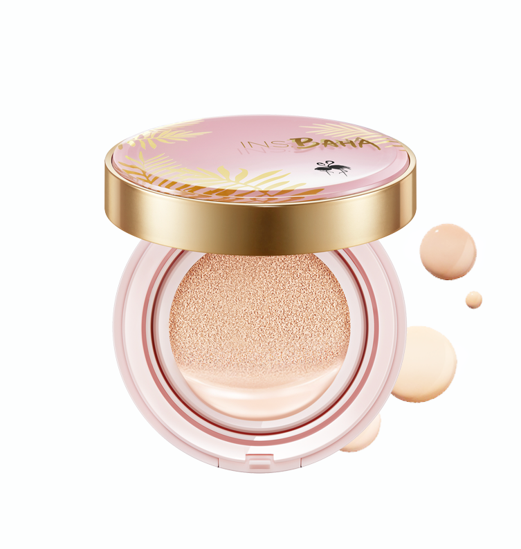 万利印彩巴哈光感雪肌气垫CC霜