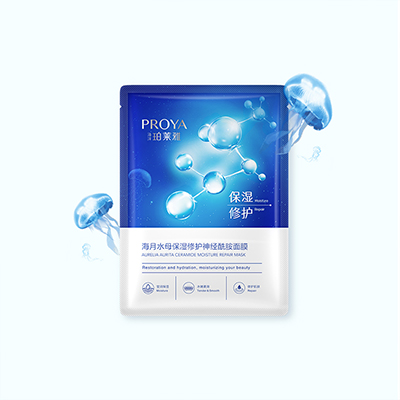 万利海月水母保湿修护神经酰胺面膜